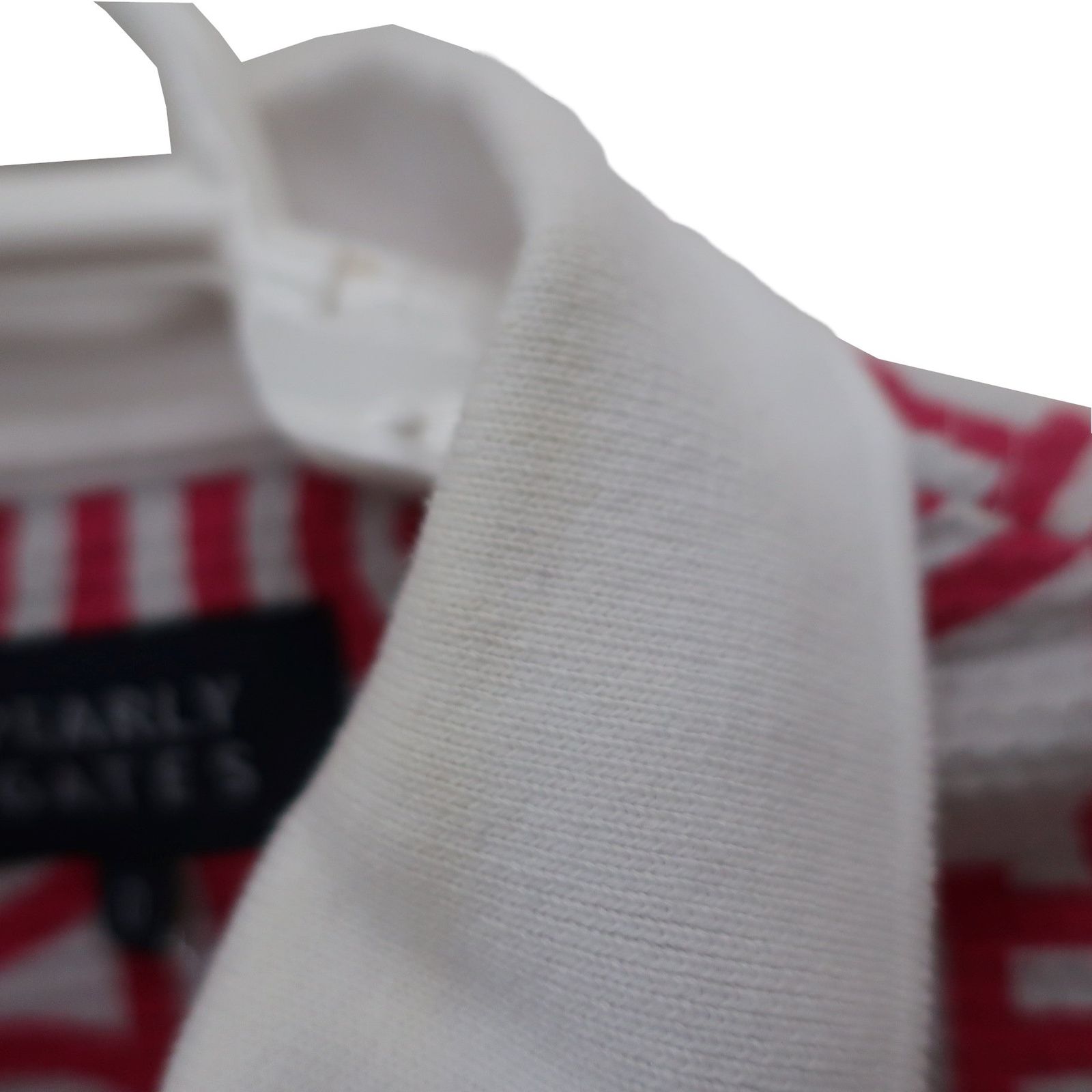 PEARLY GATES(パーリーゲイツ) ノースリーブポロシャツ 白ピンク総柄