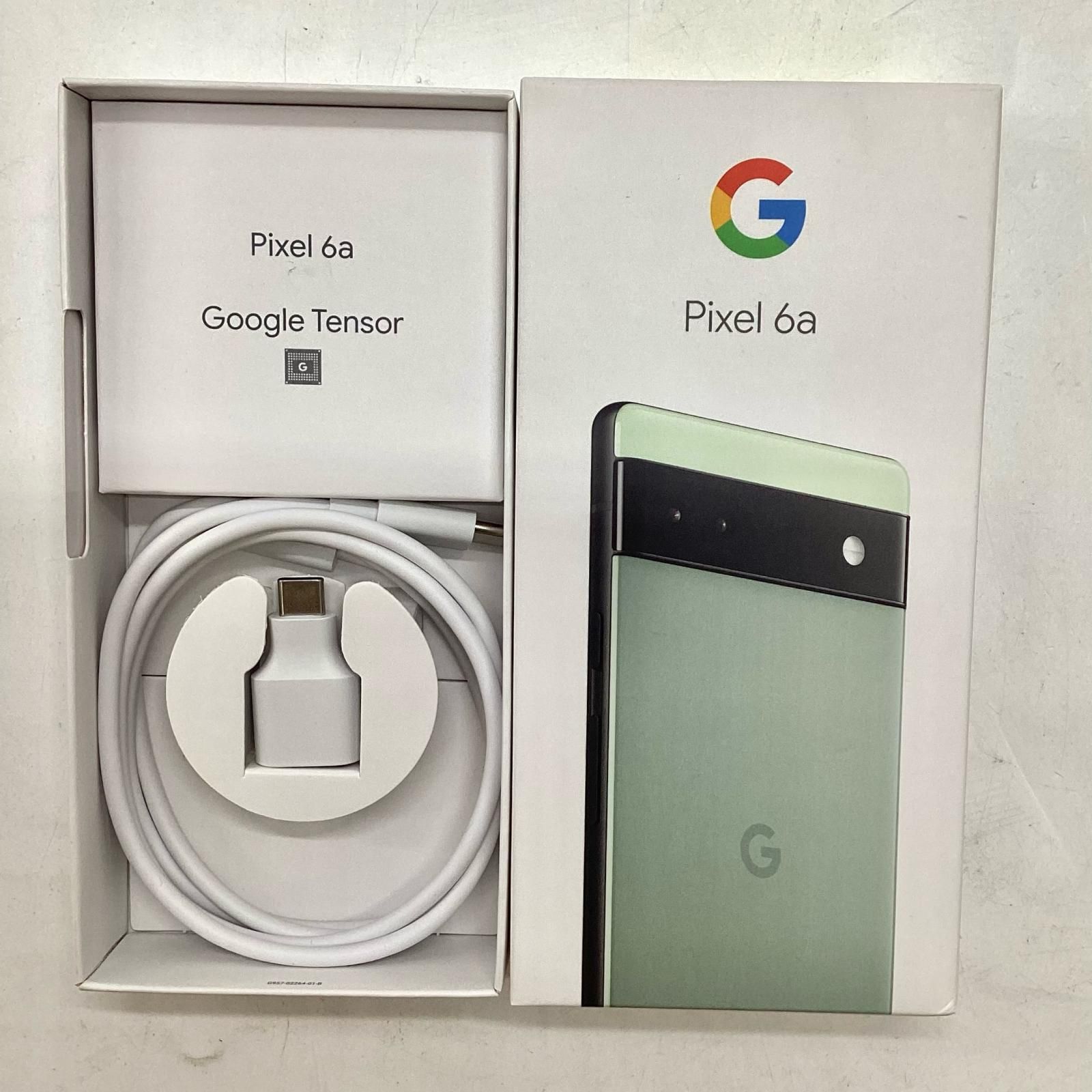 全額返金保証】【最速発送】Google Pixel 6a 128GB セイジ au SIM