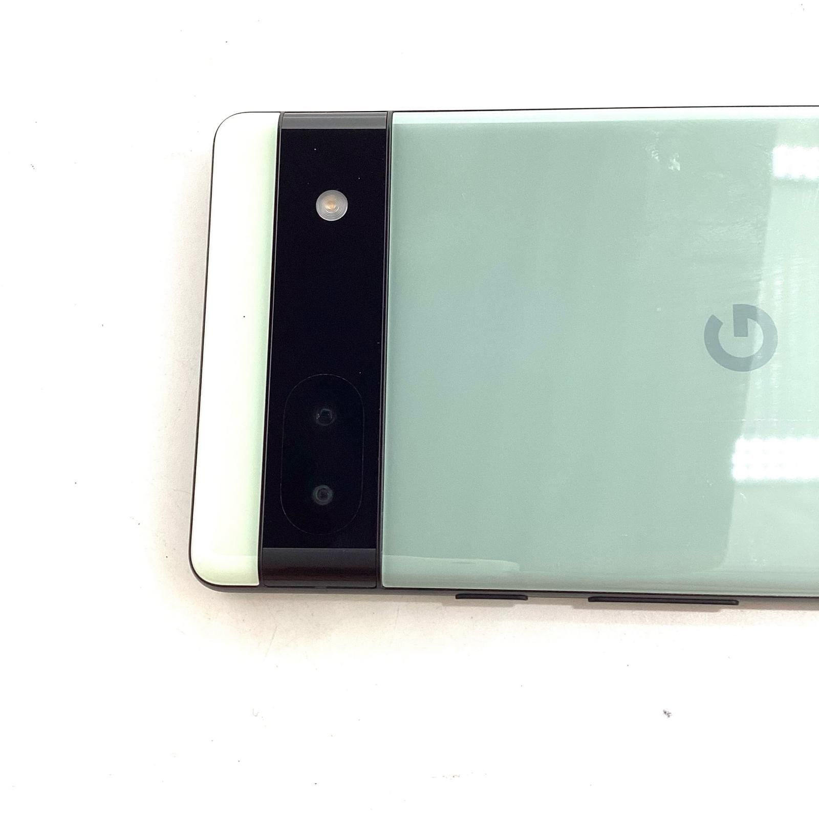 全額返金保証】【最速発送】Google Pixel 6a 128GB セイジ au SIM