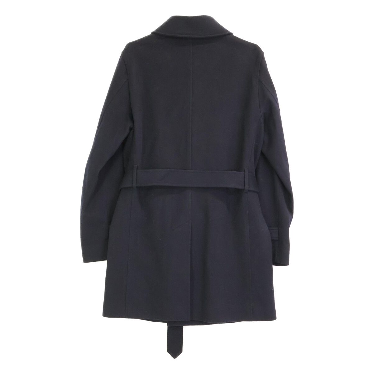 【希少】マッキントッシュ トレンチコート ウール ロング丈 ベルト Lサイズ 黒 セール】 ウールギャバジントレンチコート （その他アウター