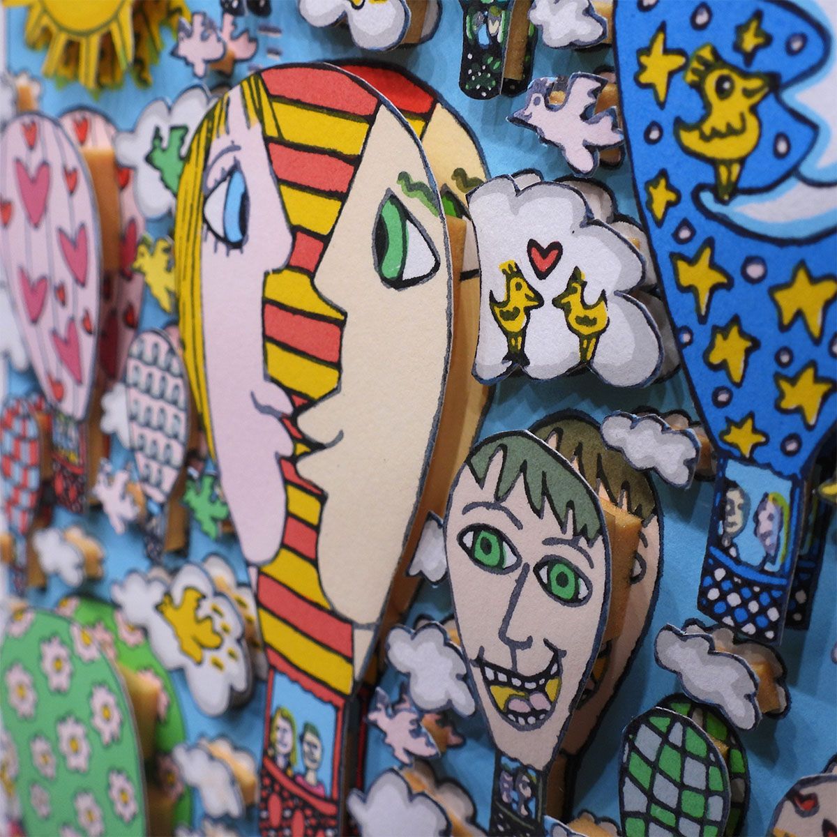 ジェームス・リジィ I WANT TO TAKE YOU HIGHER 風景画 作家直筆サイン