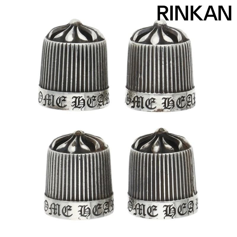 クロムハーツ クリスマス ノベルティ バルブキャップ 4個set クロムハーツ VALVE CAP/バルブキャップ 2018年クリスマスノベルティ