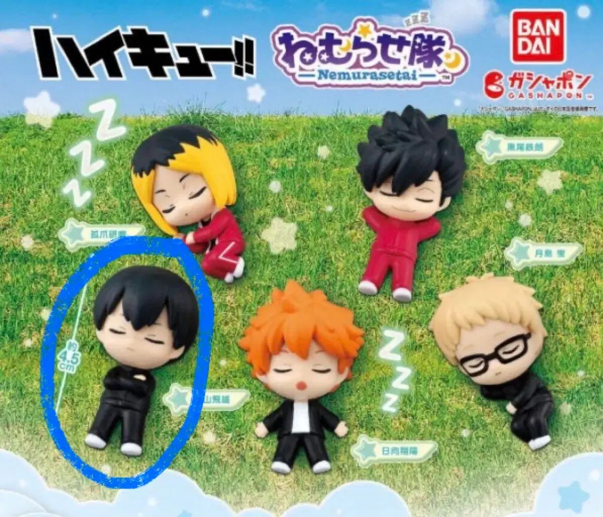 ハイキュー ねむらせたい ガチャ 影山