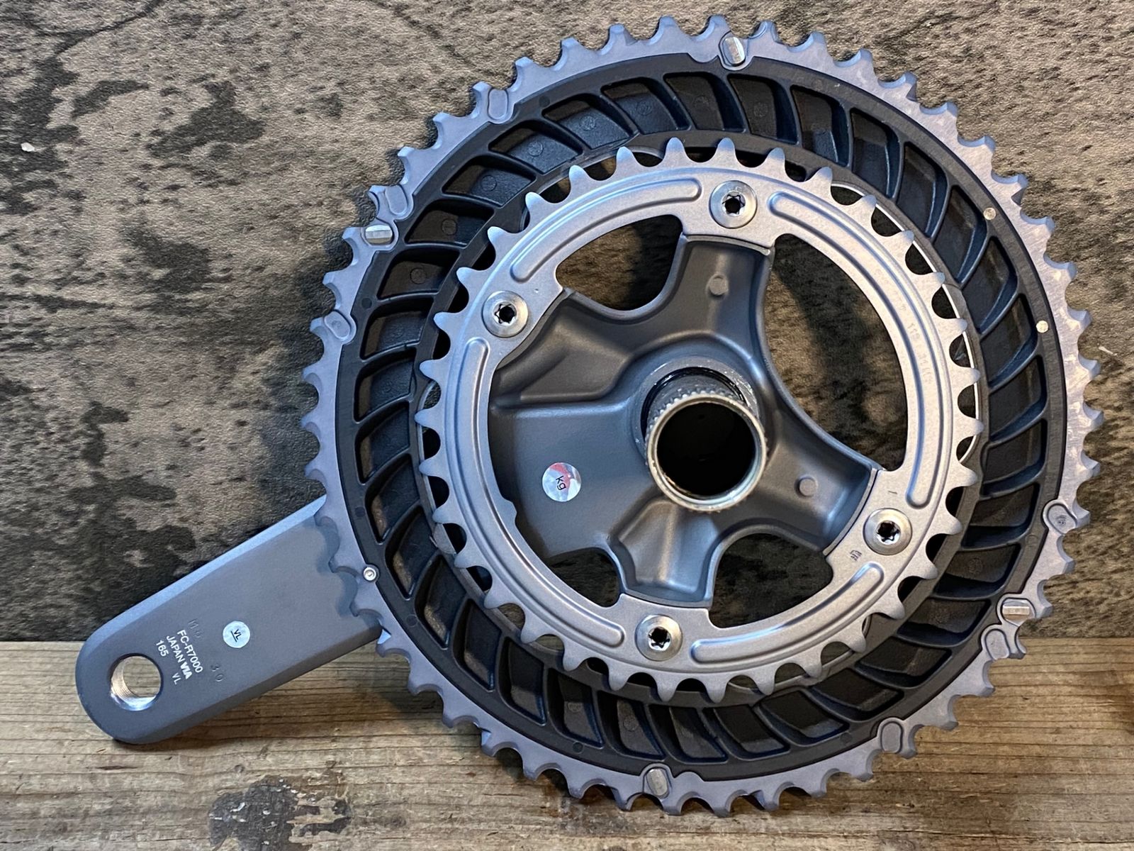 JR641 シマノ SHIMANO 105 FC-R7000 クランクセット 50/34T 165mm