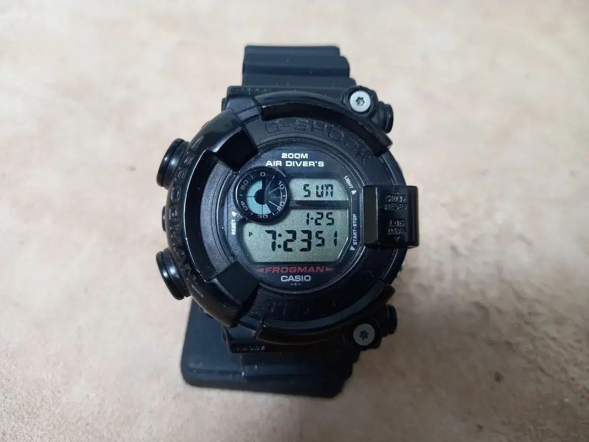 8200系 | eBay CASIO DW-8200-1A FROGMAN BLACK G-SHOCK MEN IN DW