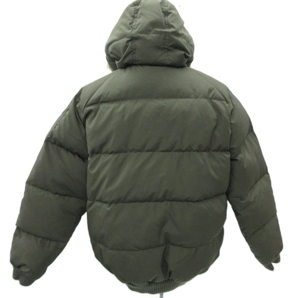 チ*ル様 コロンビア フード付きダウンジャケット カーキ コロンビア Columbia ダウンジャケット ミドル丈 M カーキ フード付