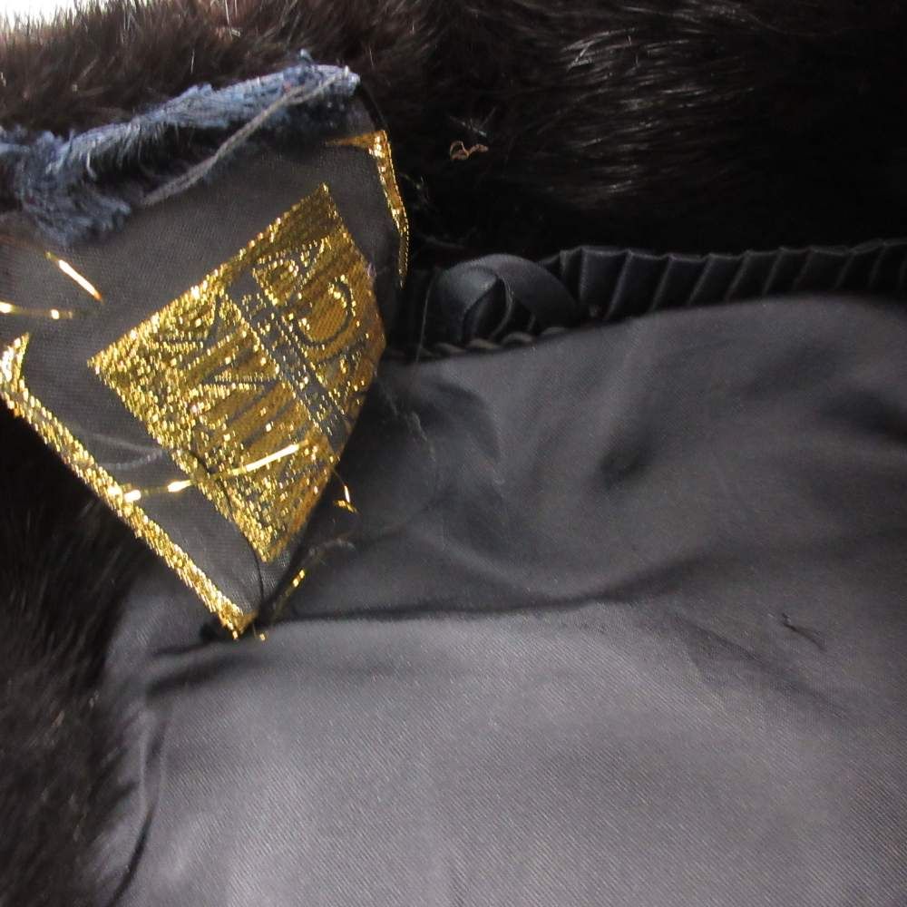 サガミンク SAGA MINK 金サガ ミンク ファーコート 毛皮 ミドル丈 15