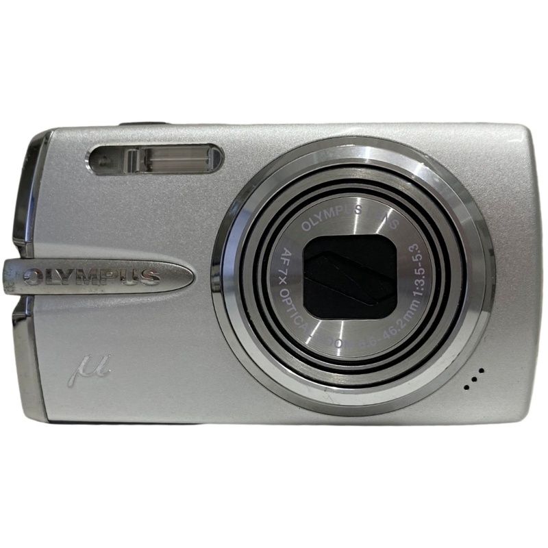 OLYMPUS オリンパス デジタルカメラ μ1020 シルバー 動作未確認 【中古
