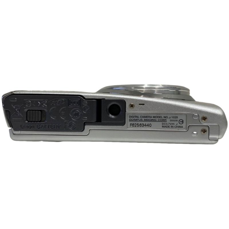 OLYMPUS オリンパス デジタルカメラ μ1020 シルバー 動作未確認 【中古