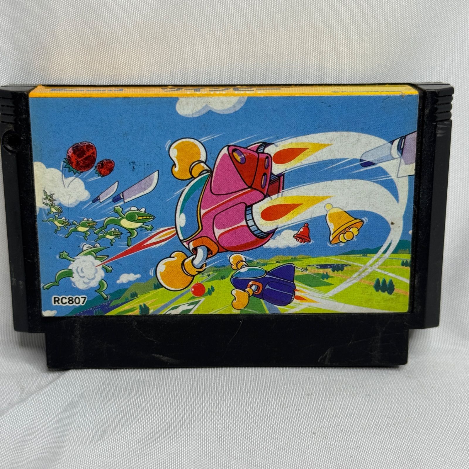 【当時物激レア】ツインビー 下敷き KONAMI コナミ アーケード ファミコン コナミ「ツインビー」下敷き/Konami 