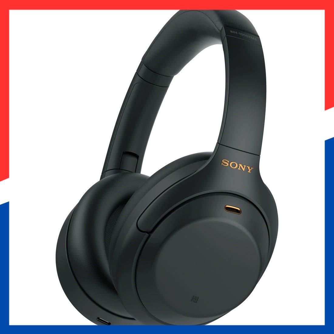 商品 2020年モデル マイク付 360 密閉型 Reality 最大30時間連続再生 Alexa搭載|Bluetooth|ハイレゾ Audio認定モデル LDAC| ブラック WH-1000 XM 4 ワイヤレスノイズキャンセリン
