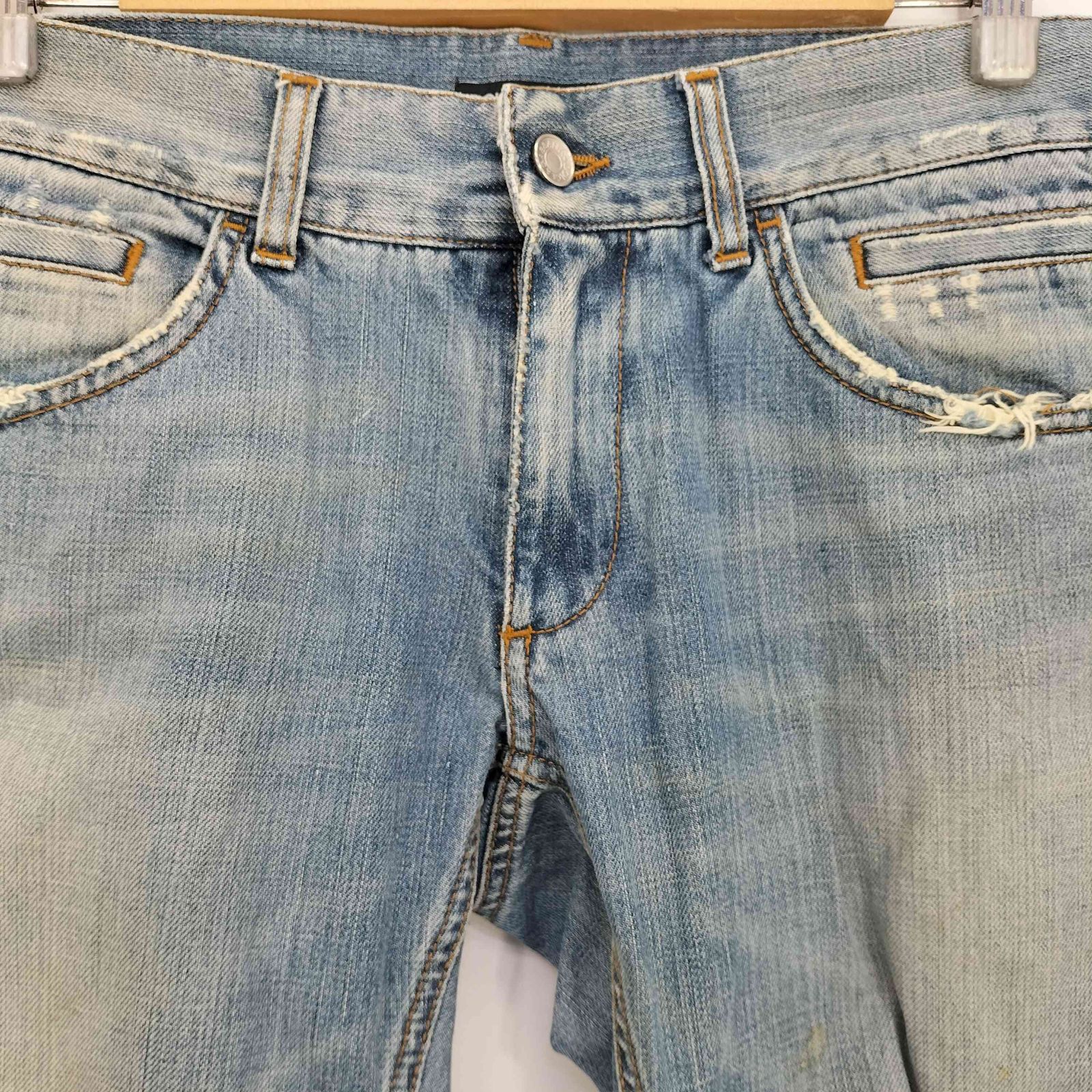 ドルチェアンドガッバーナ DOLCE&GABBANA 16 CLASSIC ダメージ加工ロゴ