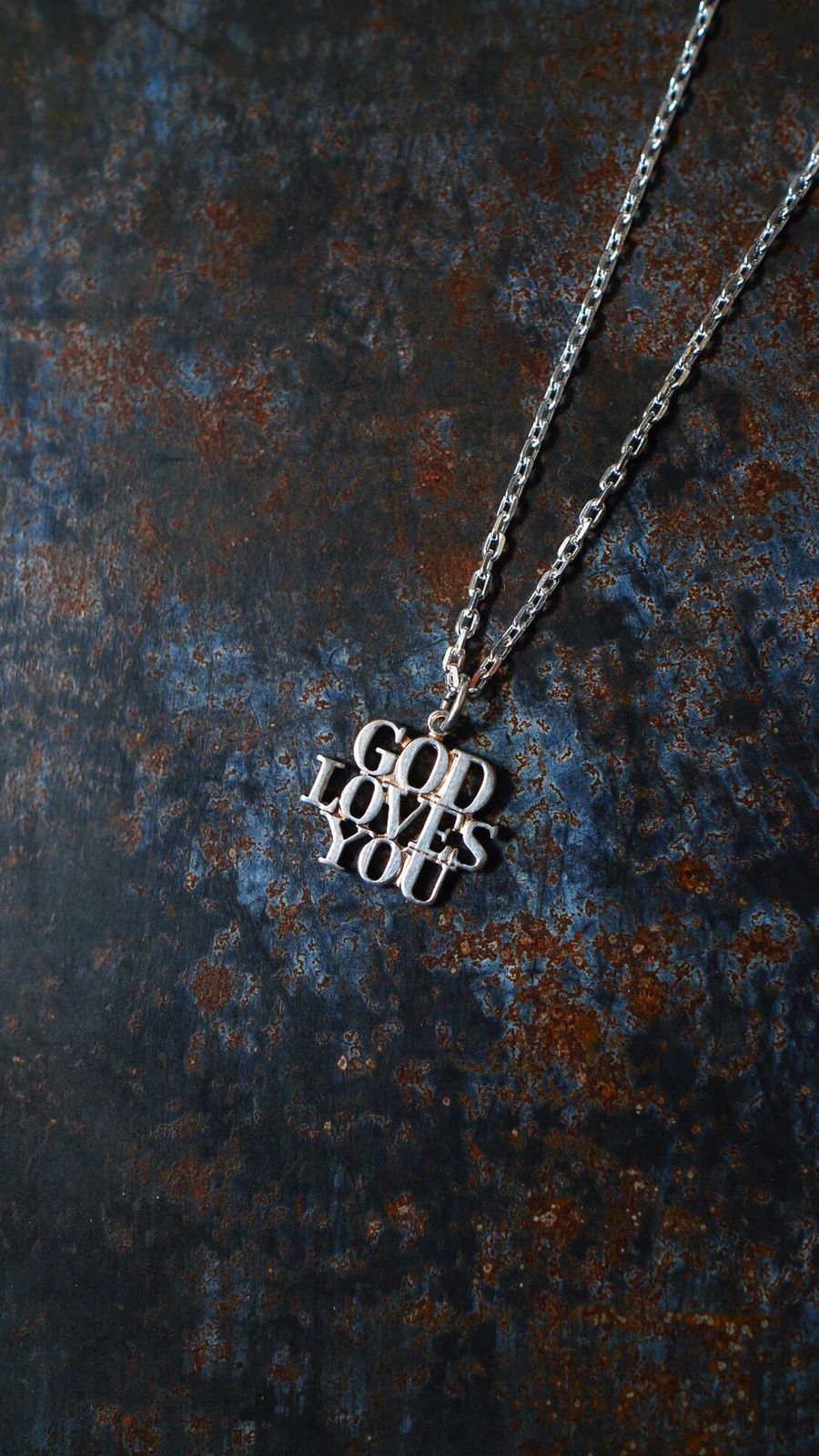 1970s】TIFFANY&Co. ティファニー GOD LOVES YOU ネックレス チャーム