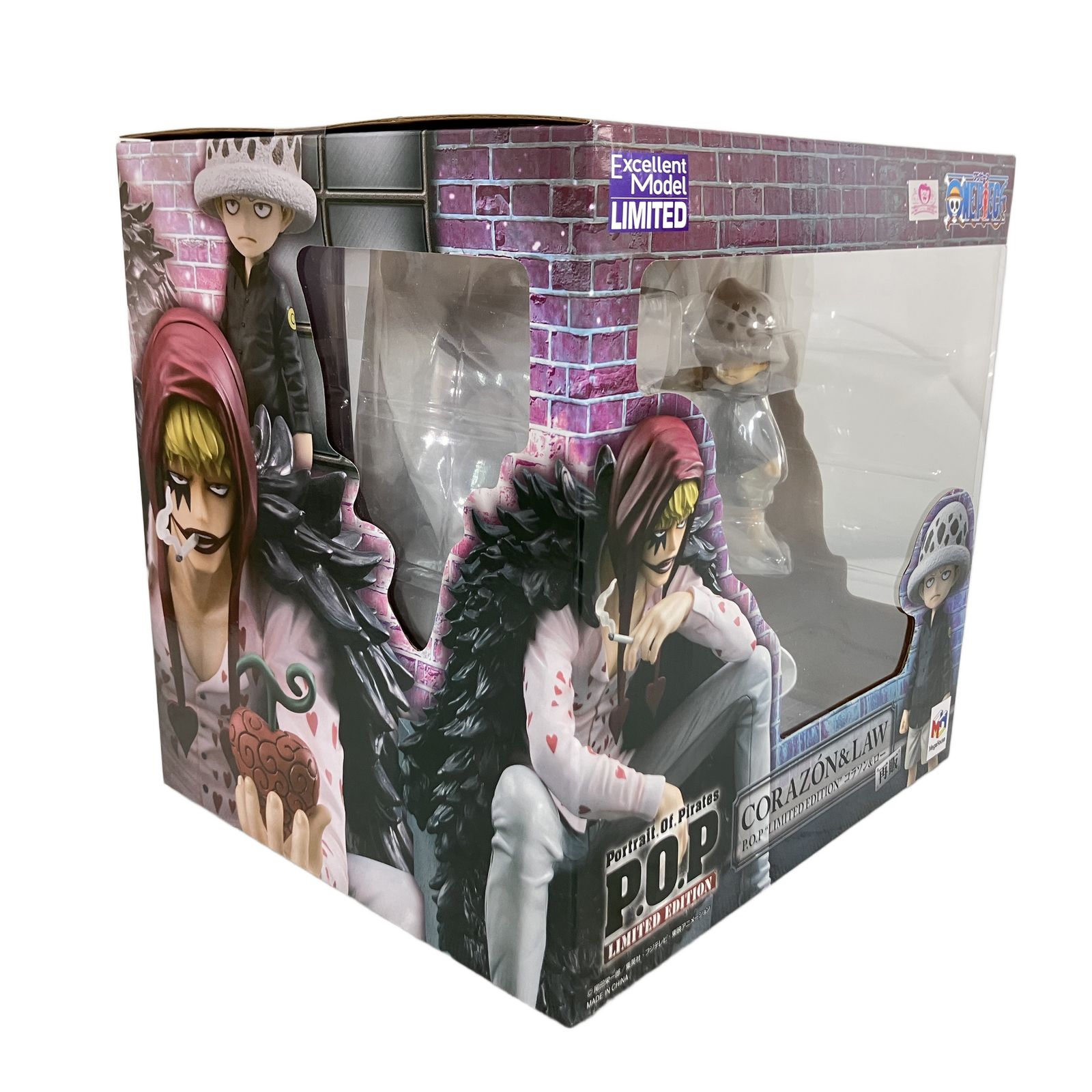 コラソン　ロー　フィギュア　P.O.P(再販) フィギュア POP Limited Edition コラソン&ロー（再販）ワンピース