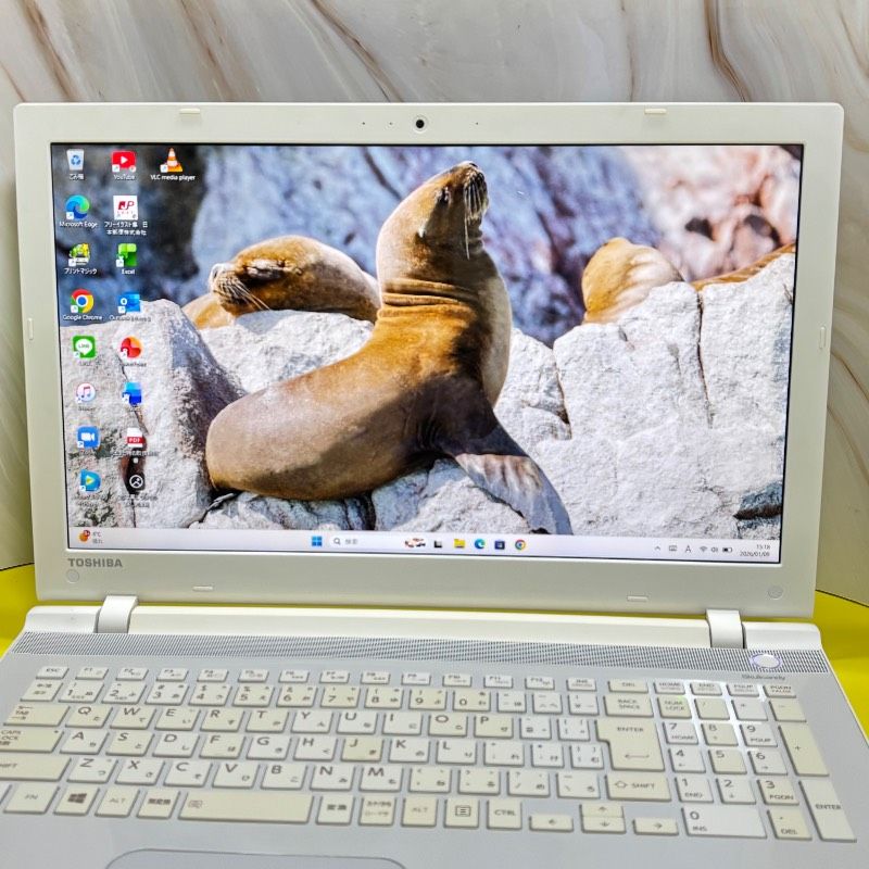 バッテリー大容量〇【Office付】メモリ8G＆SSD★動作良好◎東芝ノートPC 美品☆ バッテリー◎ フルHD 15 東芝 i7-7 SSD256GB オフィス 【公式通販】