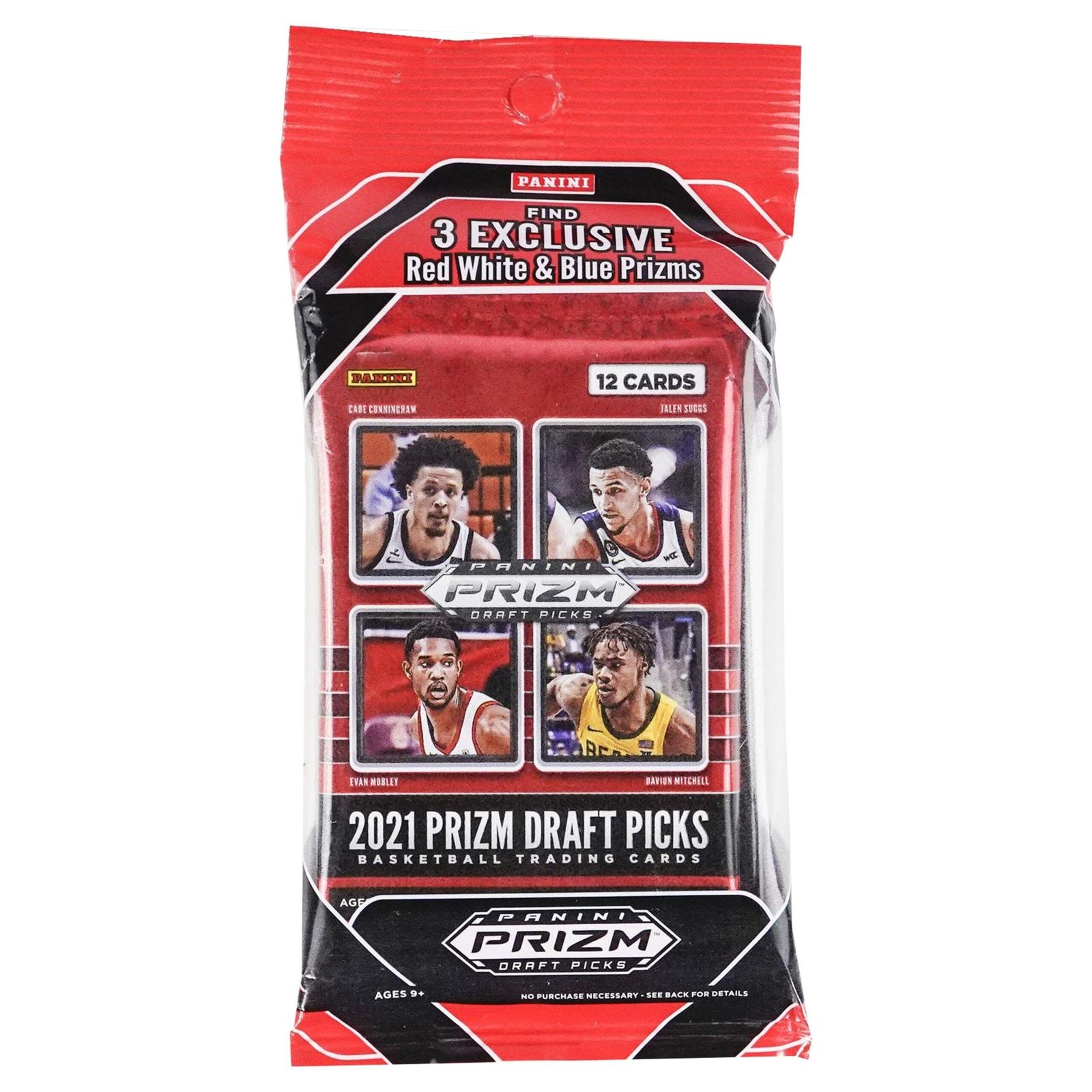NBA 2021 Panini Prizm Draft Picks Collegiate Basketball Card Cello 