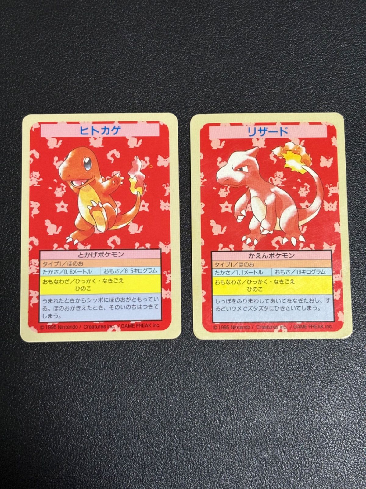 ポケモンカード トップサン 裏青 番号無し エラーカード (ヒトカゲ
