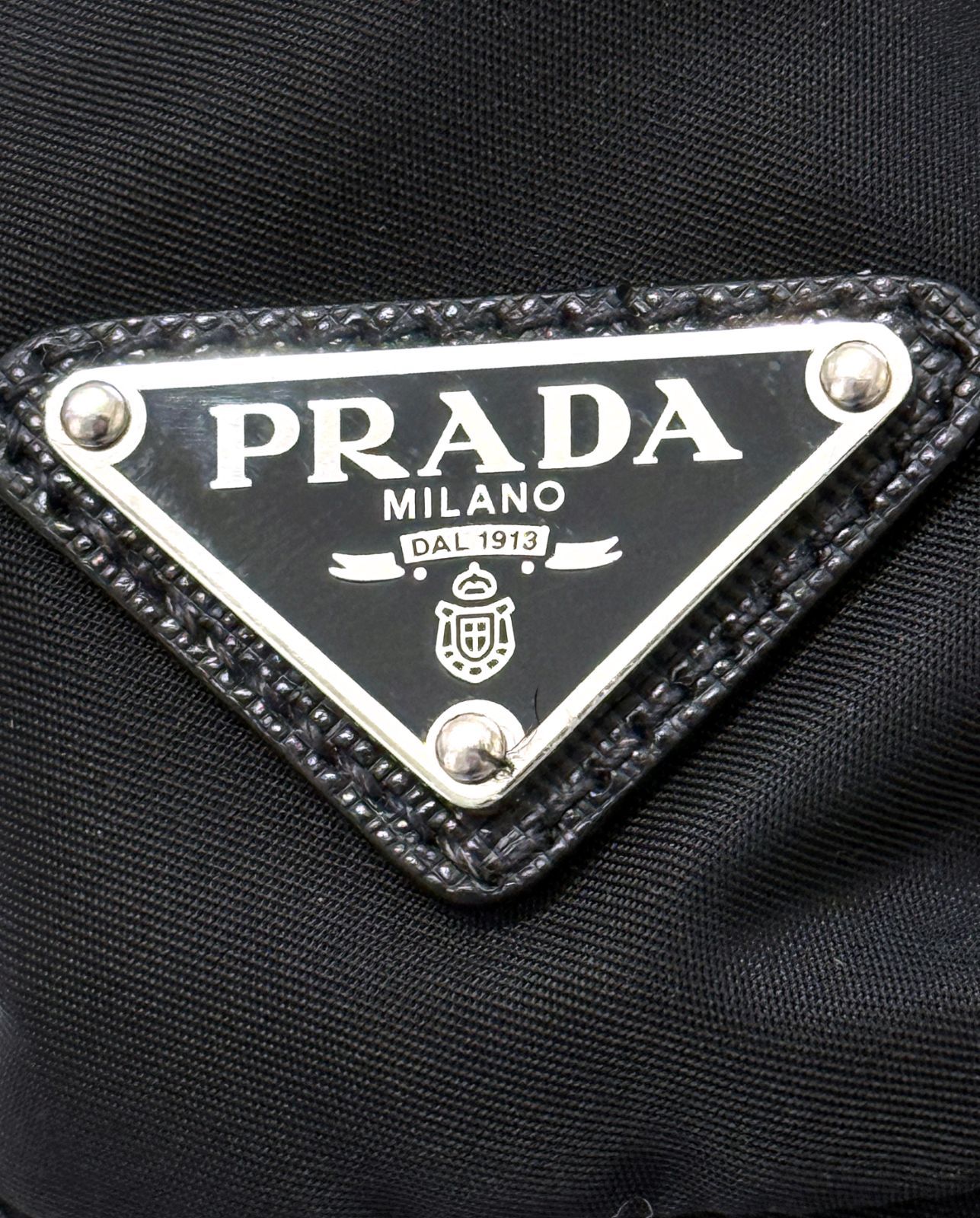 極美品 PRADA プラダ ナイロン サフィアーノレザー ワンショルダー
