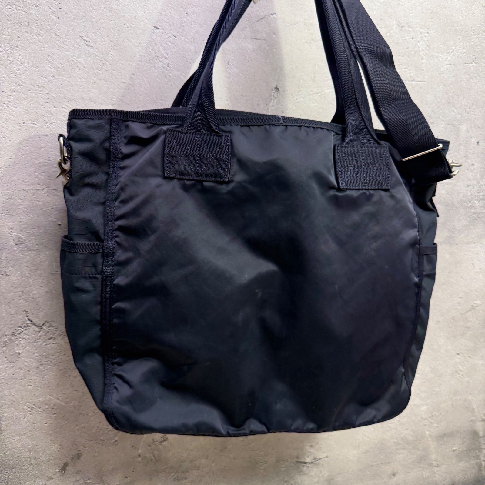 ✨PORTER ポーター FRAME フレーム 2WAY トートバッグ ネイビー 