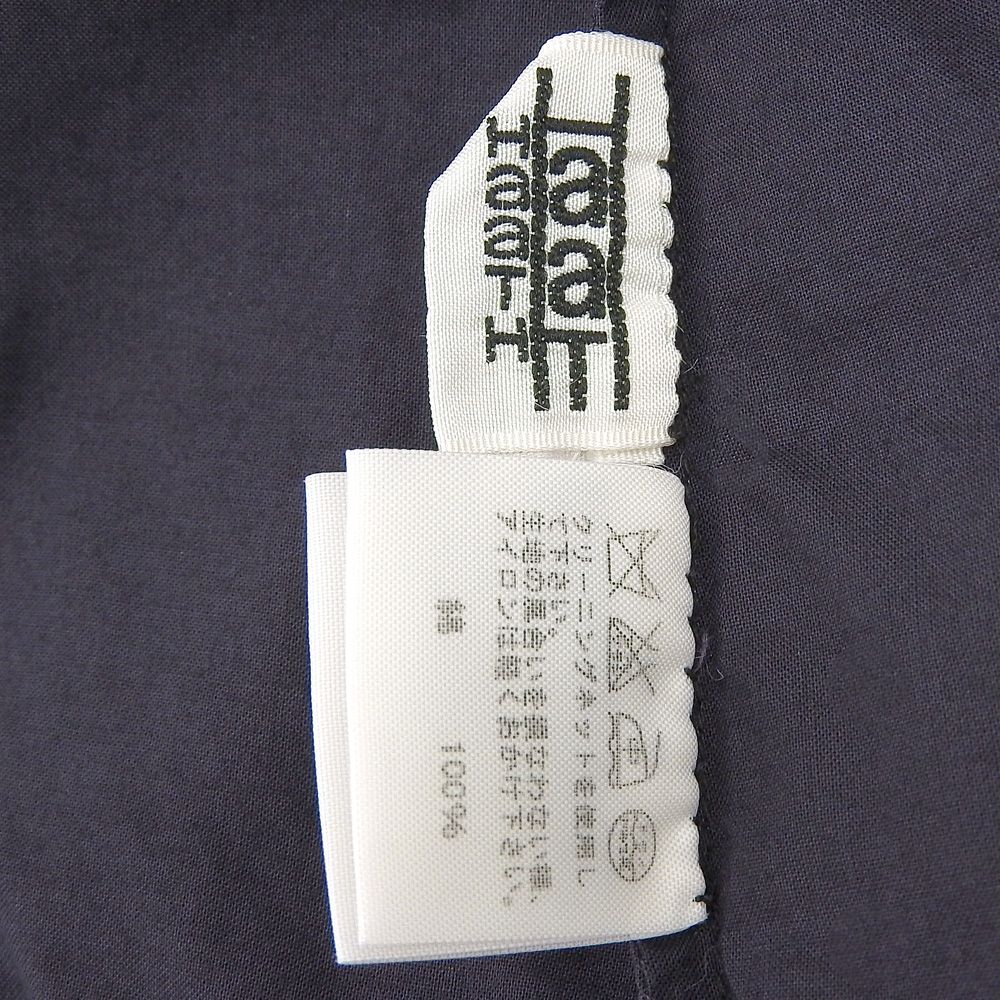 Haat ハート 美品 コットン 刺繍 長袖ワンピース レディース パープル  