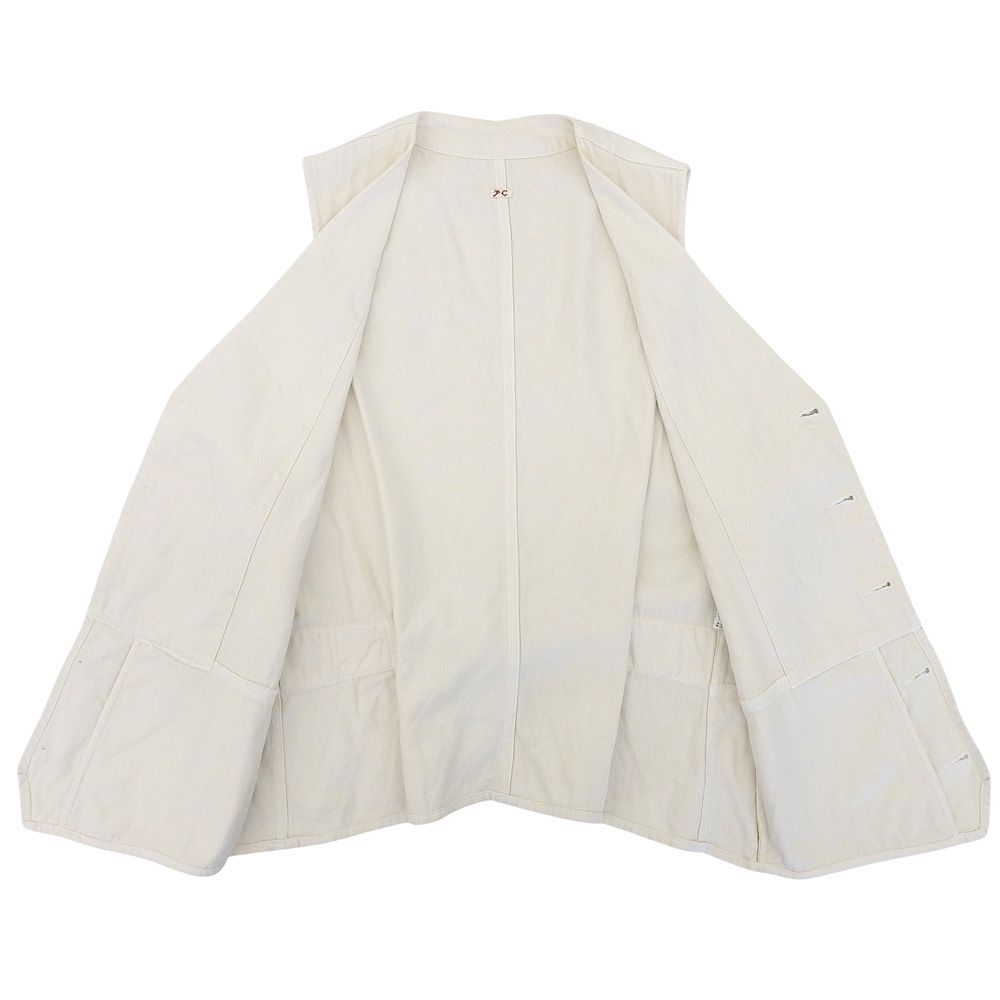 Porter Classic ポータークラシック コットン ジレ ベスト メンズ 生成