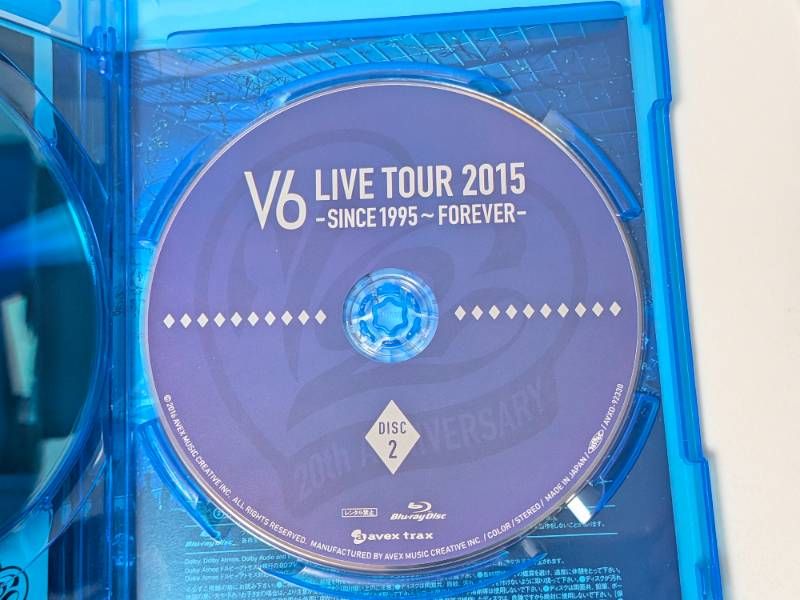 V6/LIVE TOUR 2015-SINCE 1995～FOREVER-〈初… Amazon.co.jp: LIVE TOUR 2015 -SINCE 1995~FOREVER-(初回生産限定盤B