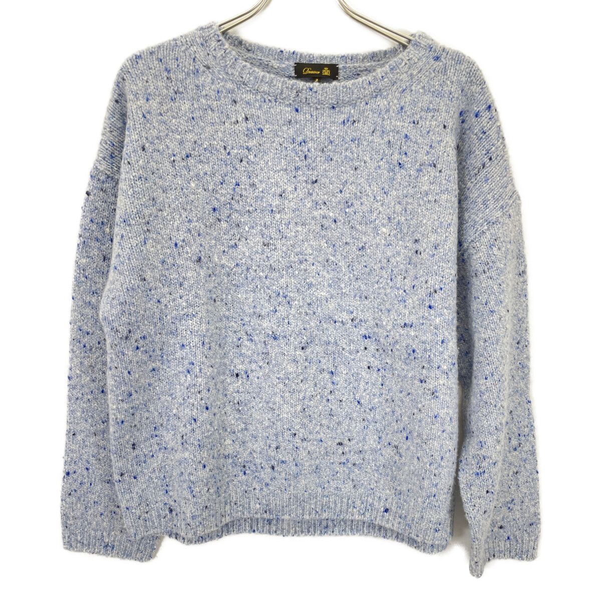 ドゥロワー ウールカシミアニット DRAWER ドゥロワー ﾌﾞﾙｰ ｳｰﾙｶｼﾐﾔ 3Gﾗﾒｸﾙｰﾈｯｸﾆｯﾄ 2 - メルカリ