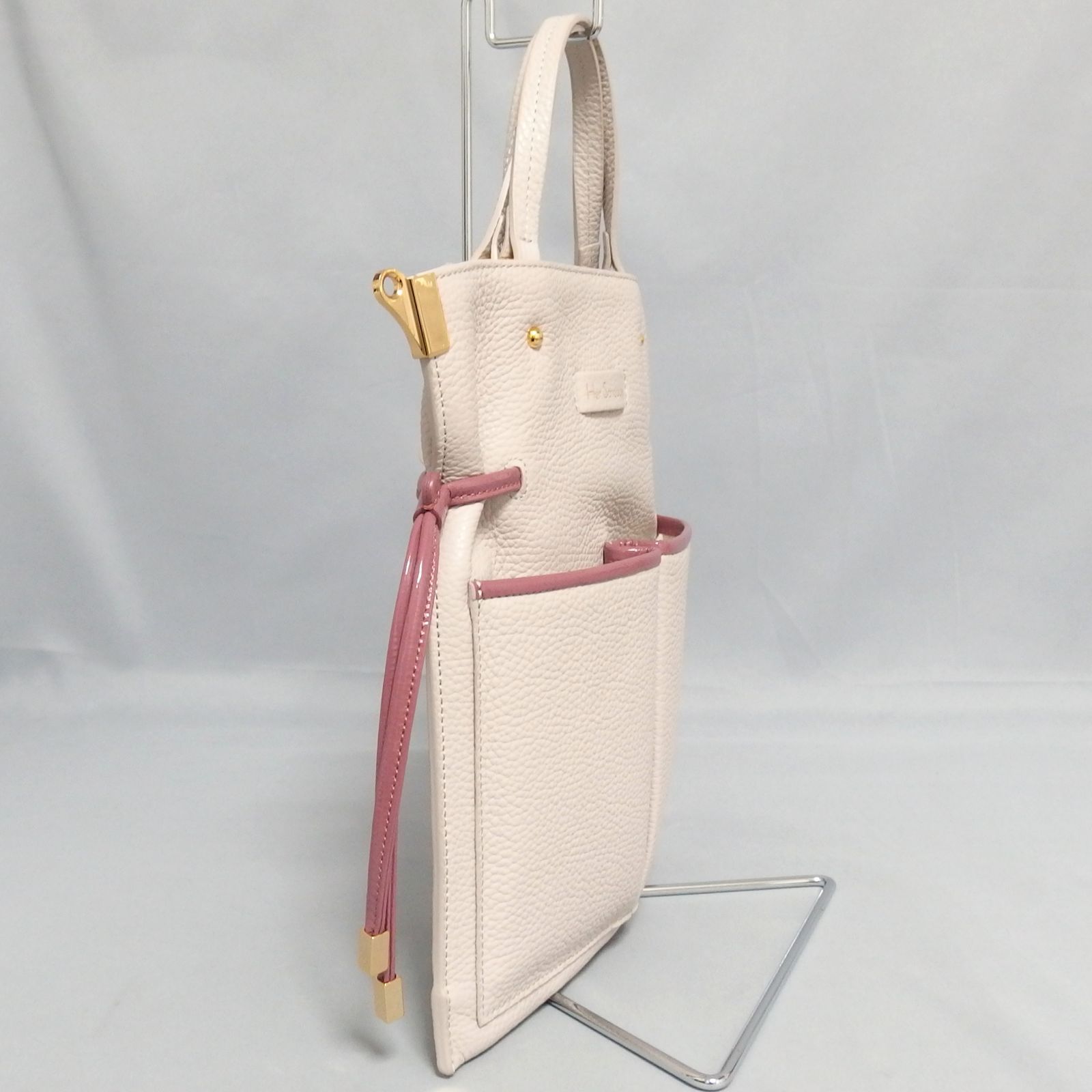 極美品☆Her Schedule float 2Way ショルダー ハンドバッグ ポケット 