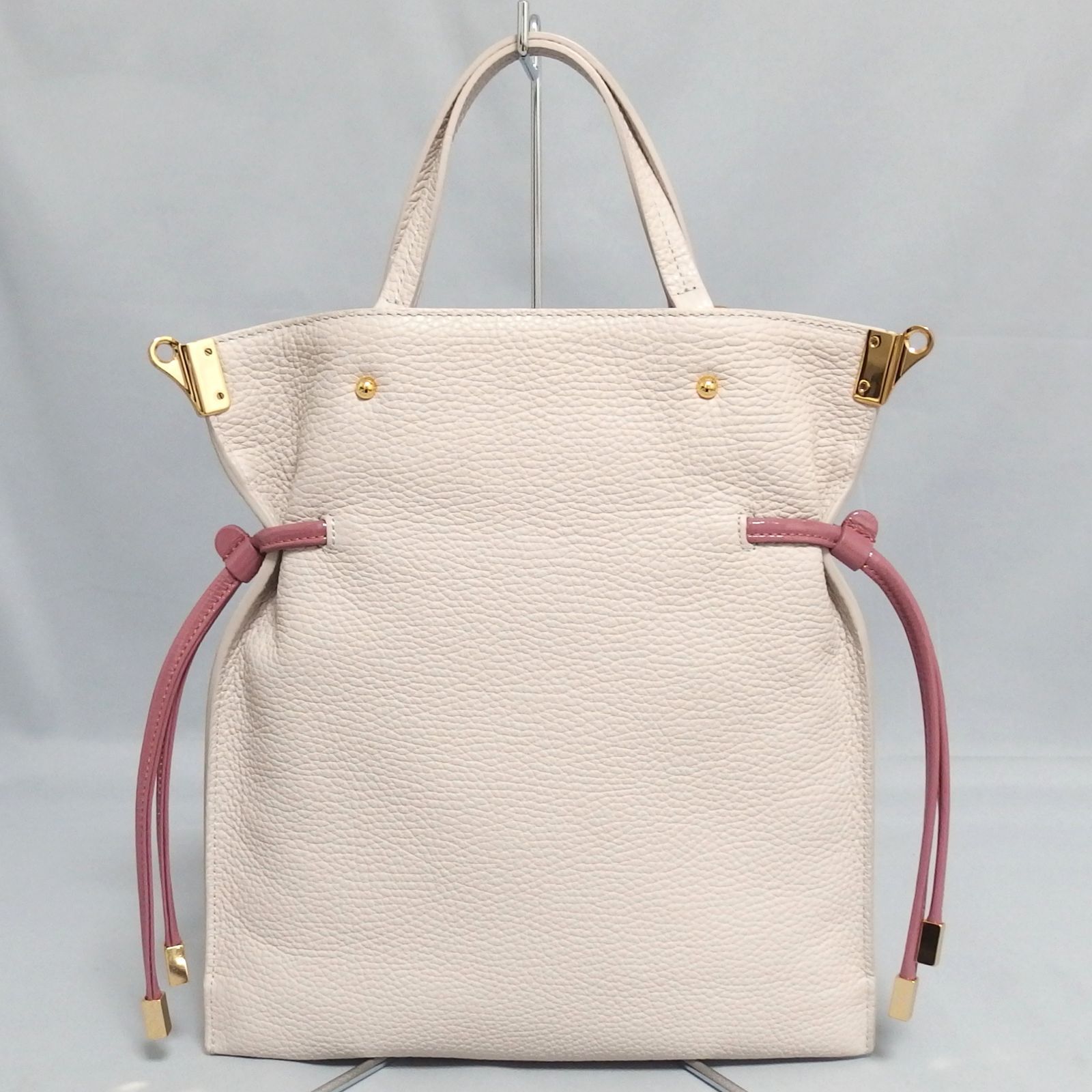 極美品☆Her Schedule float 2Way ショルダー ハンドバッグ ポケット 