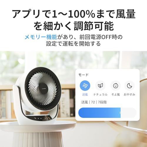 【新品未開封】SwitchBot サーキュレーター 静音 首振り Alexa 節電対策】SwitchBot サーキュレーター 静音 首振り Alexa