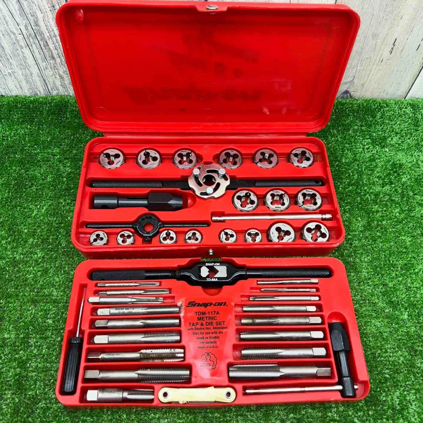 中古Aランク、美品】◇スナップオン タップ＆ダイスセット Snap-on TDM