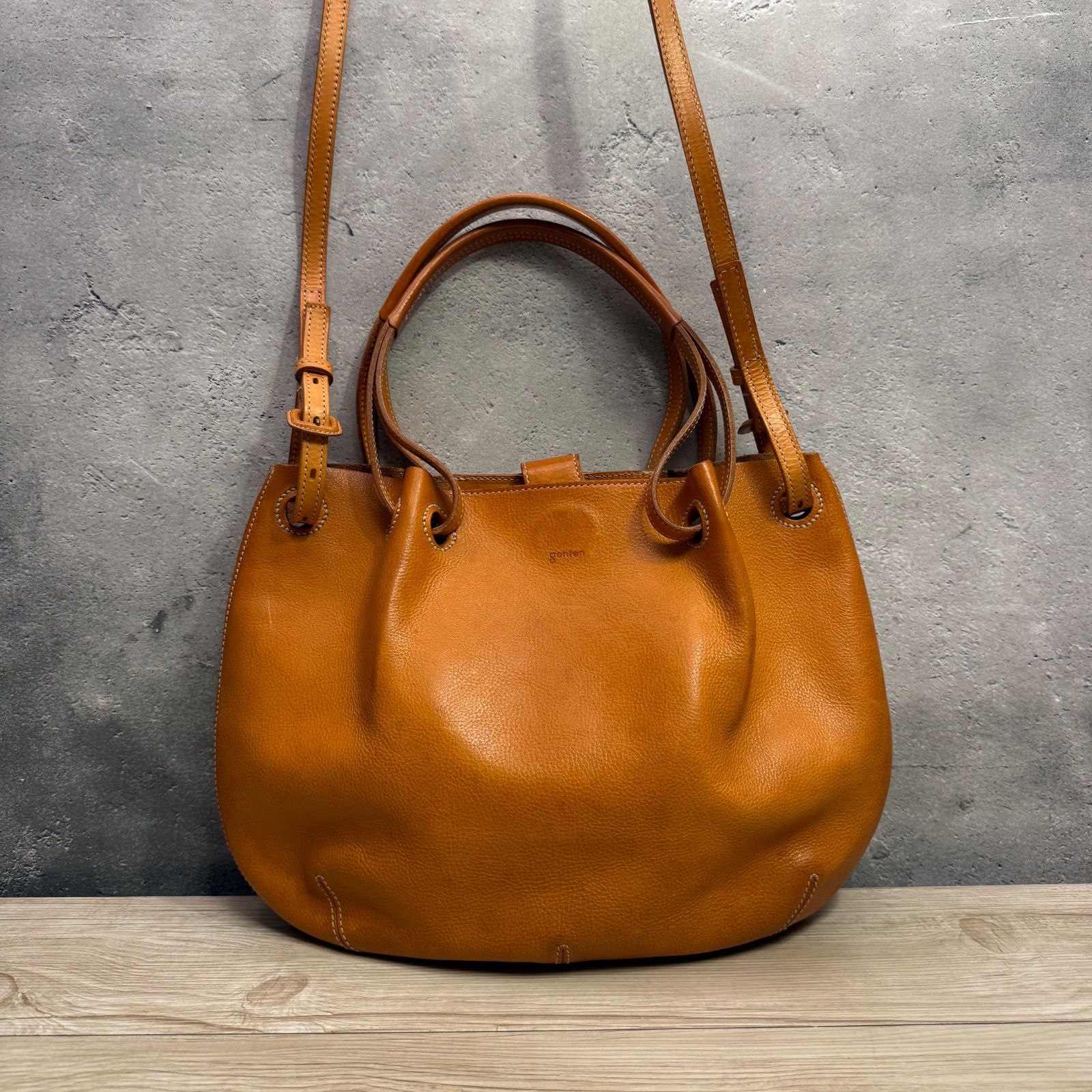 レディース ✨genten ゲンテン エターデ トスカ 2WAY レザーショルダー 