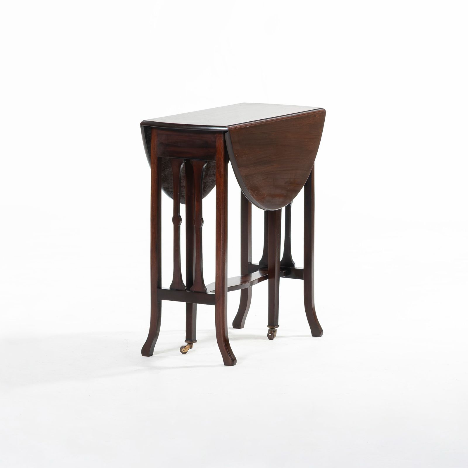 Coco　マホガニー アンティーク ゲームテーブル フォールディング 英国アンティーク ”coaching table/folding table” 折りたたみテーブル