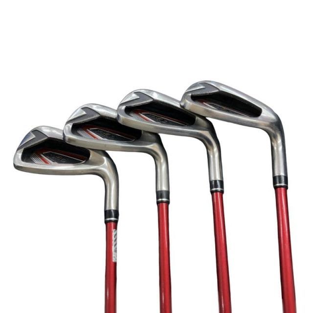 中古】 ダンロップ XXIO(2022) 5S(レッド) アイアンセット IR XXIO