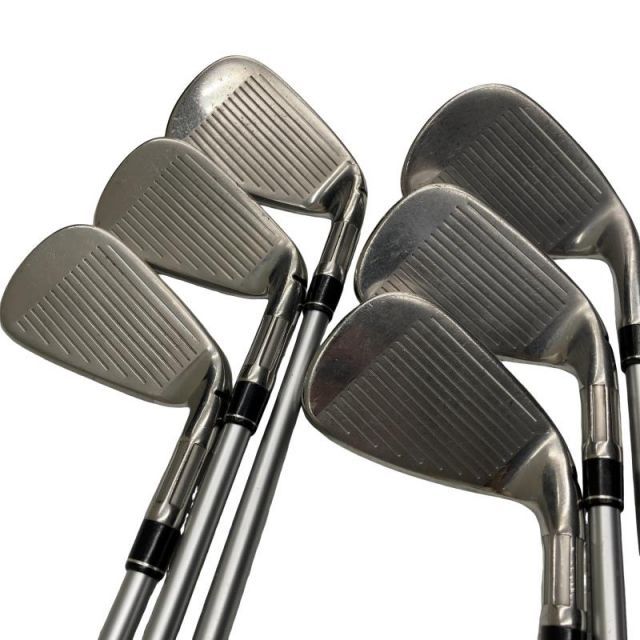 中古】 テーラーメイド M6 6S レフティ アイアンセット IR FUBUKI TM6