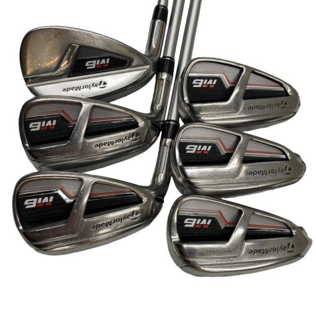 中古】 テーラーメイド M6 6S レフティ アイアンセット IR FUBUKI TM6