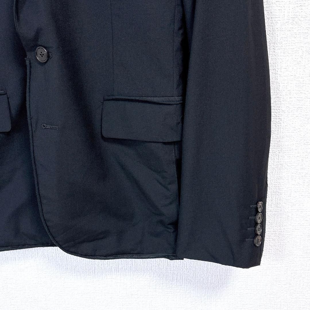 KRIS VAN ASSCHE メンズテーラードジャケット 46 ブラック 無地 - メルカリ