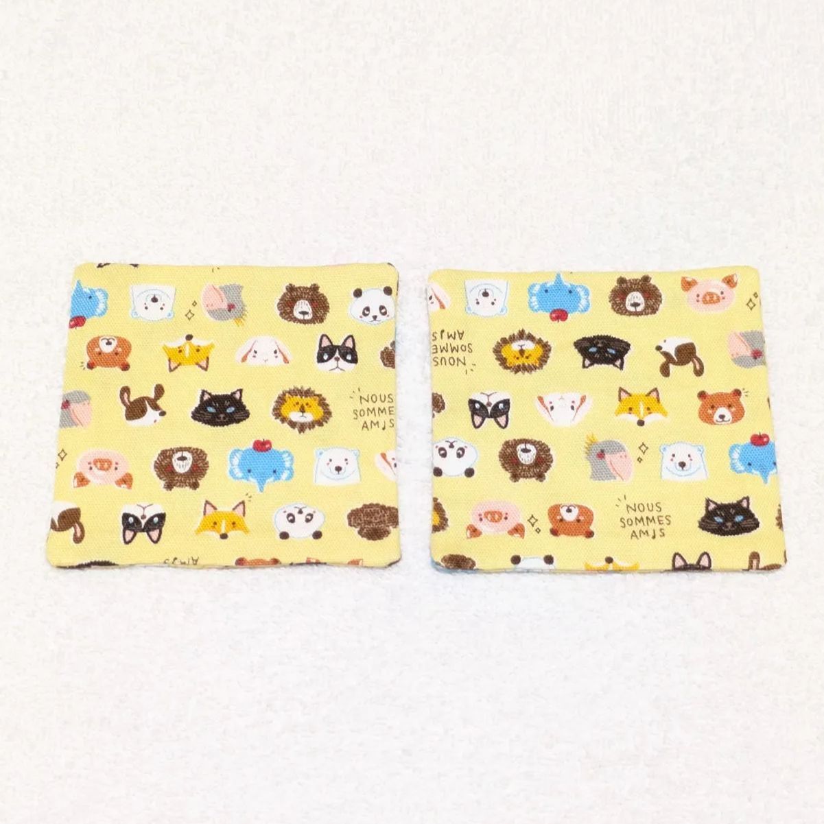 コースター 2枚セット ハンドメイド⑬ - メルカリ