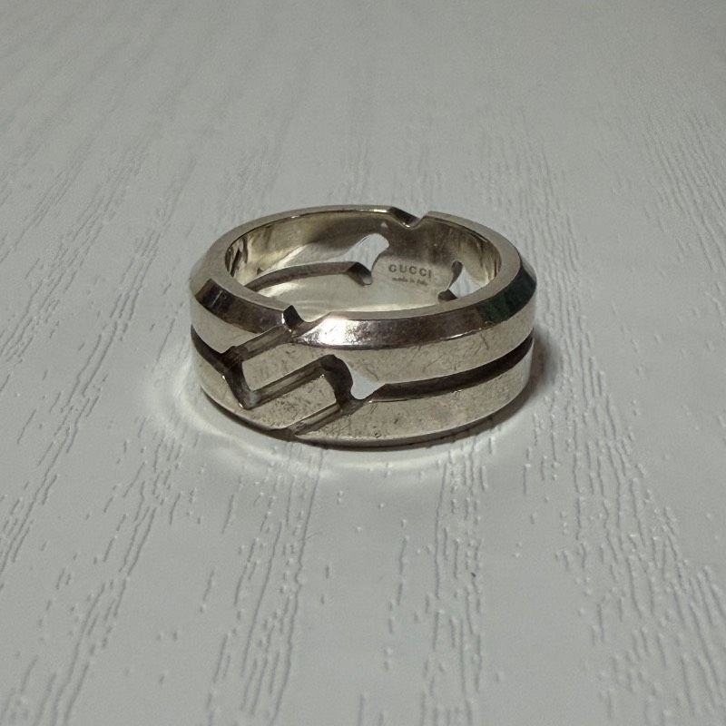 GUCCI グッチ 指輪 ノット インフィニティ リング 7号 シルバー Ag925
