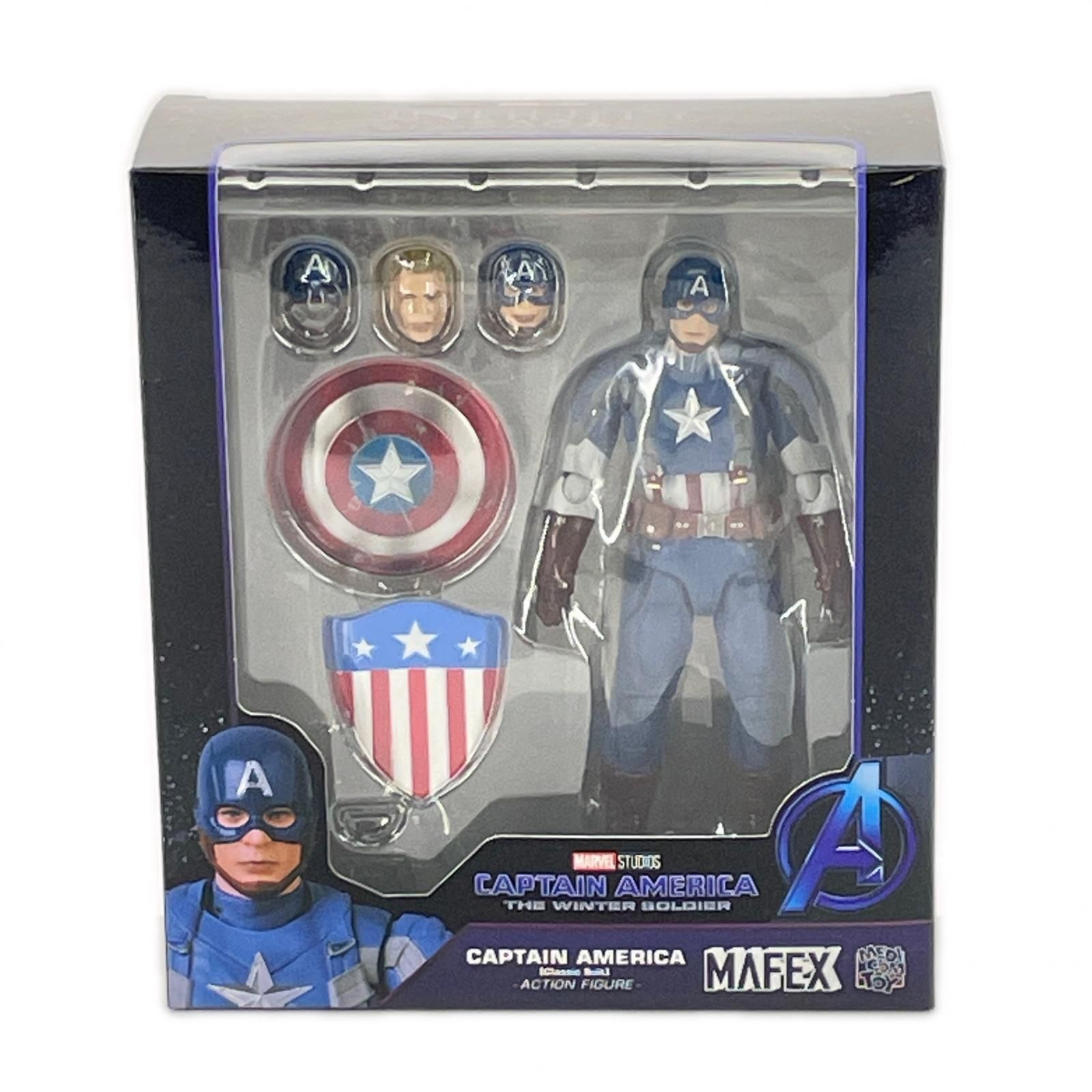 mafex キャプテンアメリカ クラシックスーツ 反省して】MAFEX キャプテン・アメリカ Classic Suitをレビュー