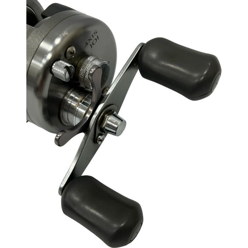 クラッチ不良】シマノ アクシス101 axis101 丸形リール 左巻き - メルカリ