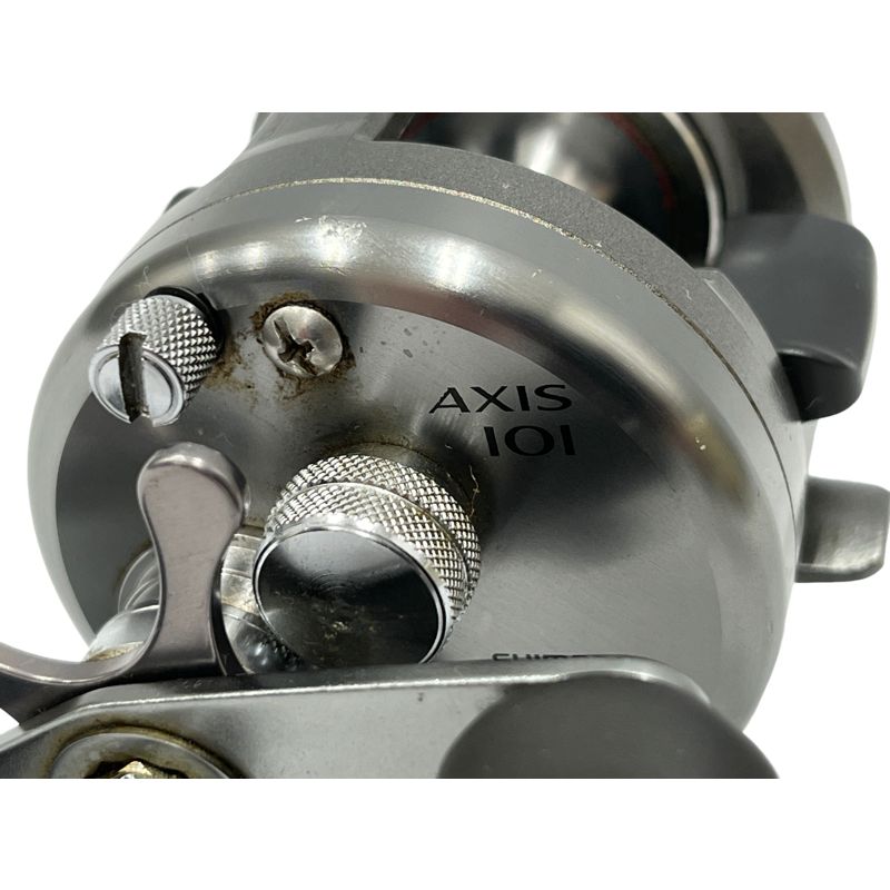 クラッチ不良】シマノ アクシス101 axis101 丸形リール 左巻き - メルカリ