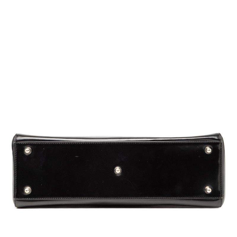 ディオール レディディオール ブラック パテントレザー レディース  