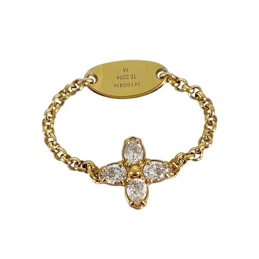 LOUIS VUITTON 新品同様品　21号　モザイク モノグラム リング　L LOUIS VUITTON 新品同様品 21号 モザイク モノグラム リング L LOUIS