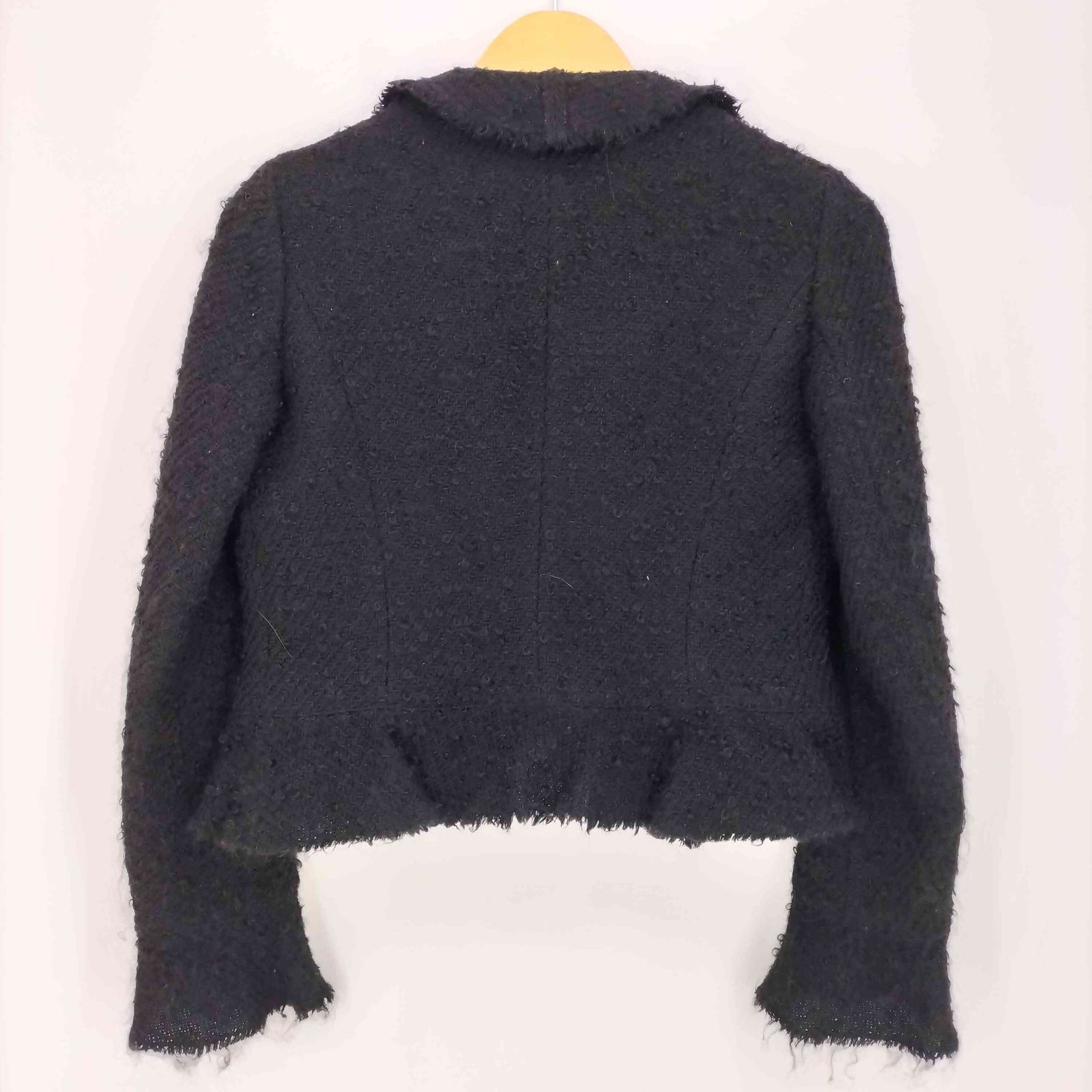 アナイ ANAYI ウール フリル ツイード セットアップ レディース 36