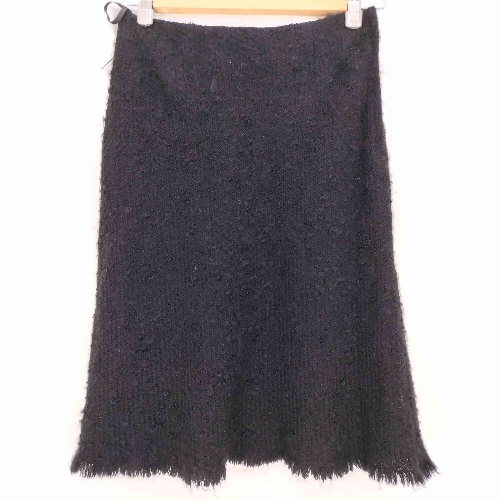 アナイ ANAYI ウール フリル ツイード セットアップ レディース 36