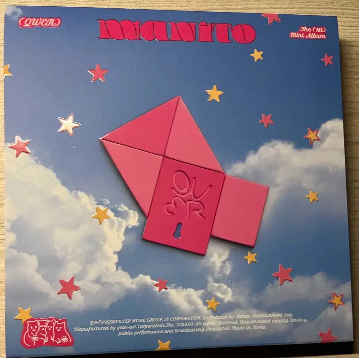 QWER マニト (MANITO) 開封アルバム 팝니다 - メルカリ