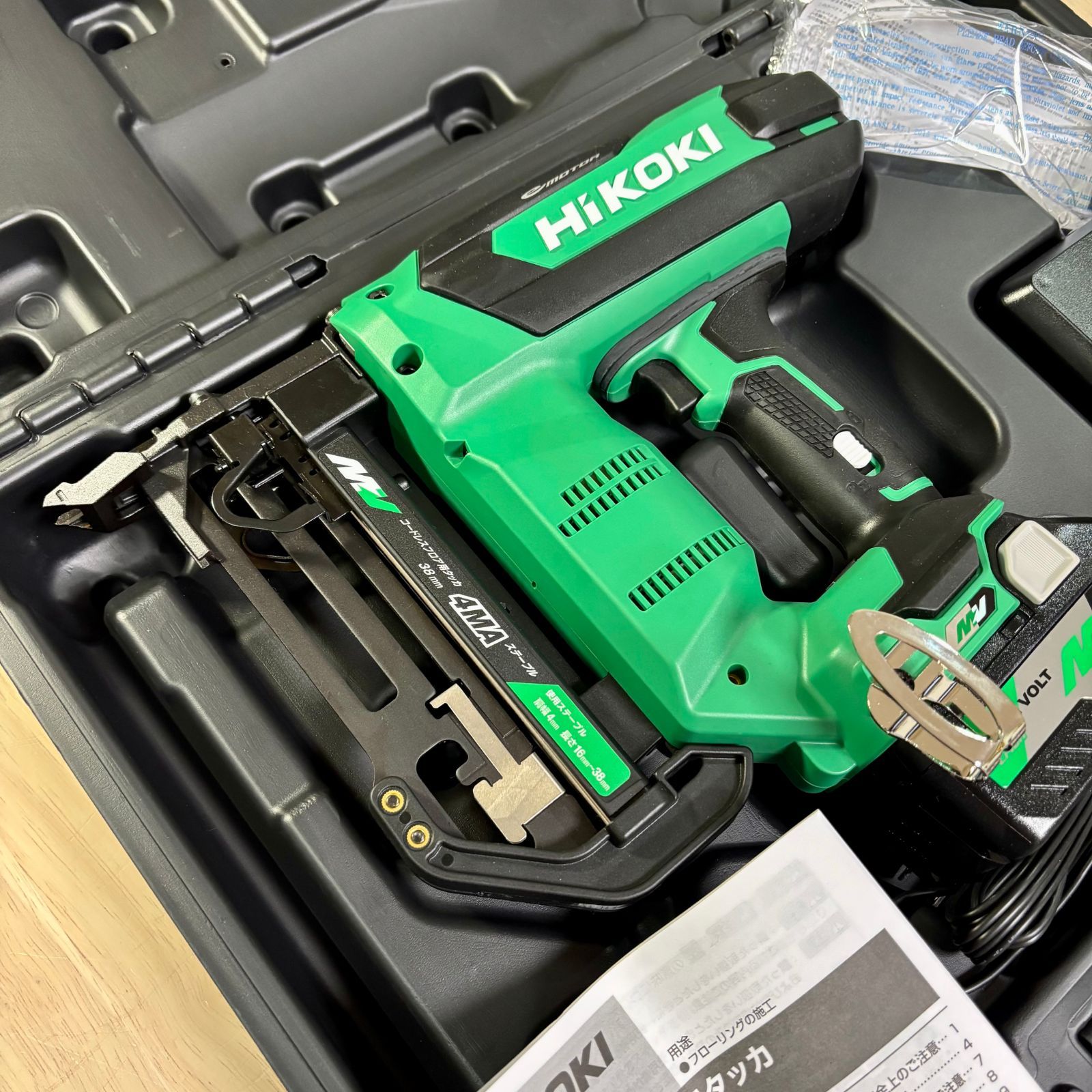 ♥ ハイコーキ HiKOKI N 3604 DM コードレスフロア用タッカ