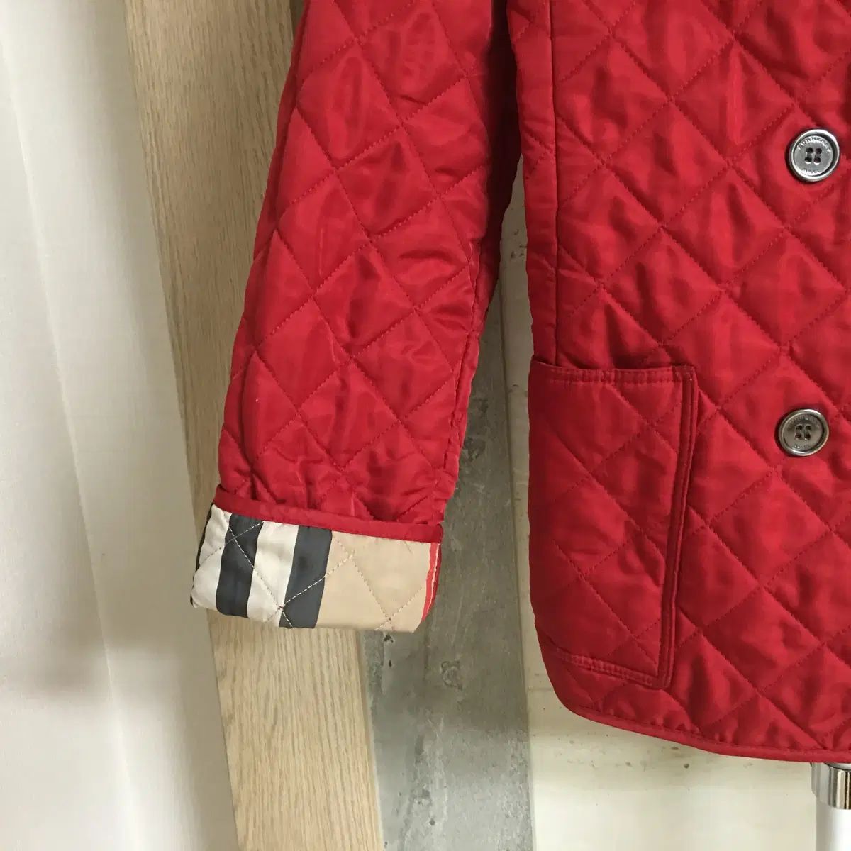 バーバリー キッズ キルティング ジャケット 140 - メルカリ