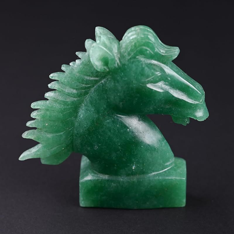  英雅堂 訳アリ商品 アベンチュリンの馬 彫刻 天然石彫刻 置物 インテリア 天然石 パワーストーン インド翡翠 健康運 長寿 新築祝い 開店祝い 風水 フレグランス小物 置物 インテリア小物